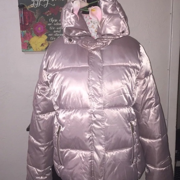 old navy rose gold jacket